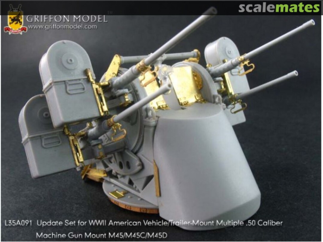 Boxart Update Set for WWII American Vehicle /Trailer-Mount L35A091 Griffon Model Boxart Update Set for WWII American Vehicle /Trailer-Mount L35A091 Griffon Model
