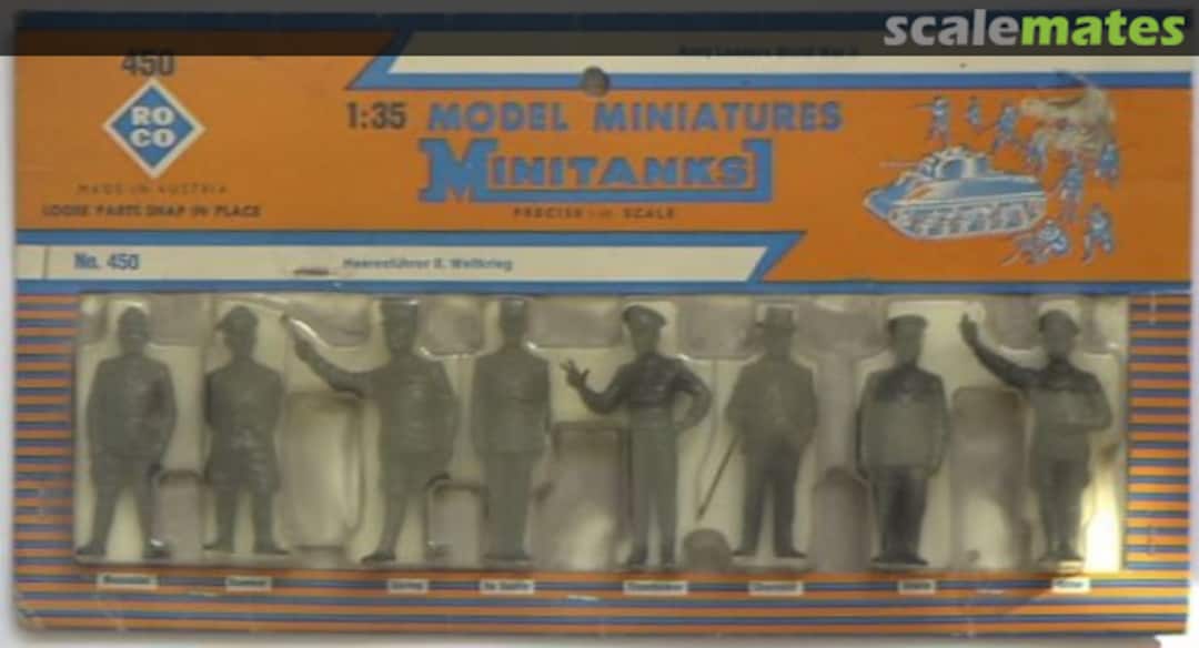 Boxart Heeresführer II Weltkrieg 450 Roco Minitanks Boxart Heeresführer II Weltkrieg 450 Roco Minitanks