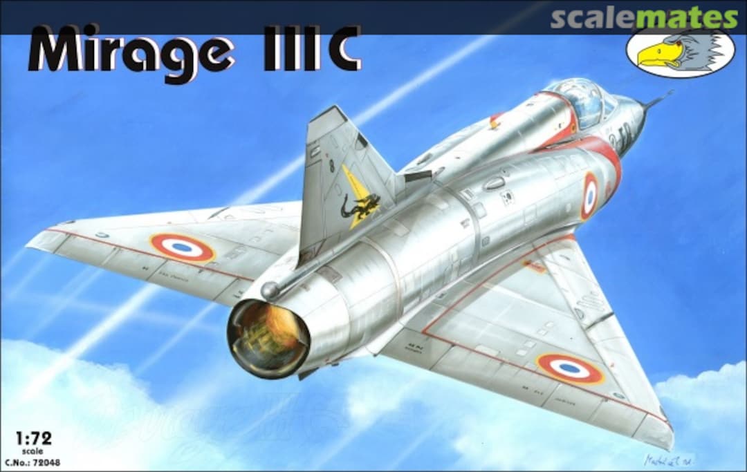 Boxart Mirage IIIC 72048 R.V.Aircraft Boxart Mirage IIIC 72048 R.V.Aircraft
