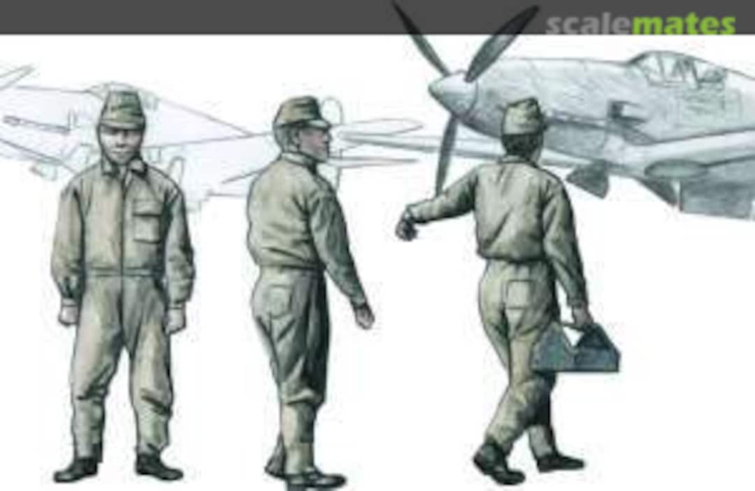 Boxart Japanese Army AF Mechanics, WW II (3 fig.) F72290 CMK Boxart Japanese Army AF Mechanics, WW II (3 fig.) F72290 CMK