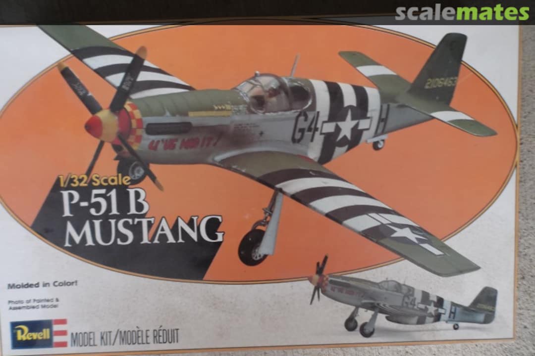 Boxart P-51B Mustang 4401 Revell Boxart P-51B Mustang 4401 Revell
