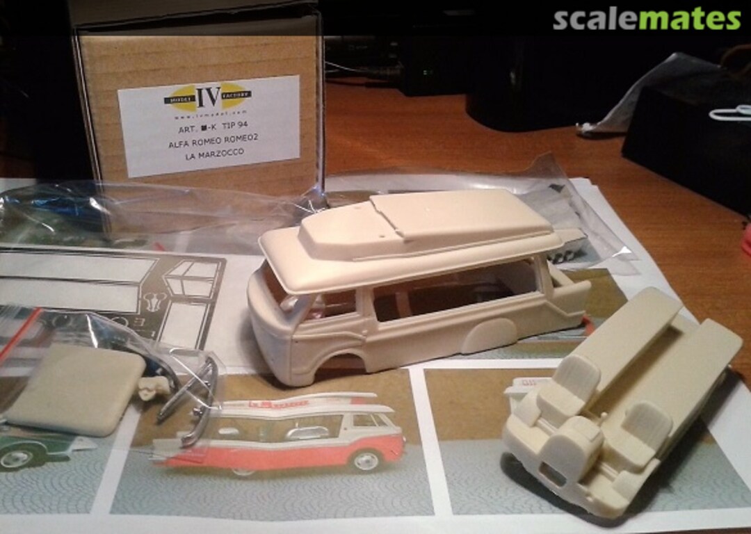 Boxart Alfa Romeo Romeo 2 TIP M-K 94 IV Model Factory Boxart Alfa Romeo Romeo 2 TIP M-K 94 IV Model Factory