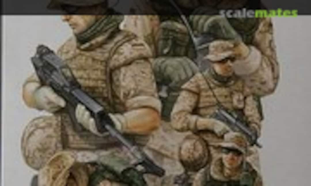 1:35 ISAF Soldiers (Trumpeter 00421)