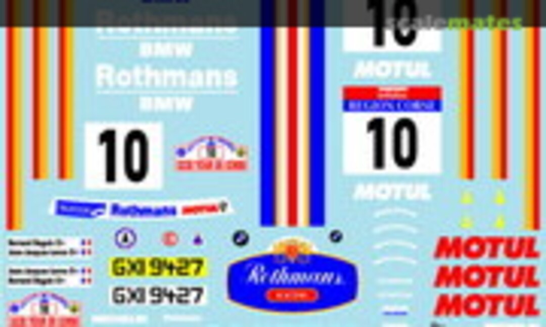 1:24 BMW M3 1987 Tour de Corse (Museum collection D840) D840