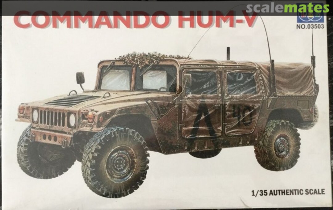Boxart COMMANDO HUM-V 03503 CC LEE Boxart COMMANDO HUM-V 03503 CC LEE