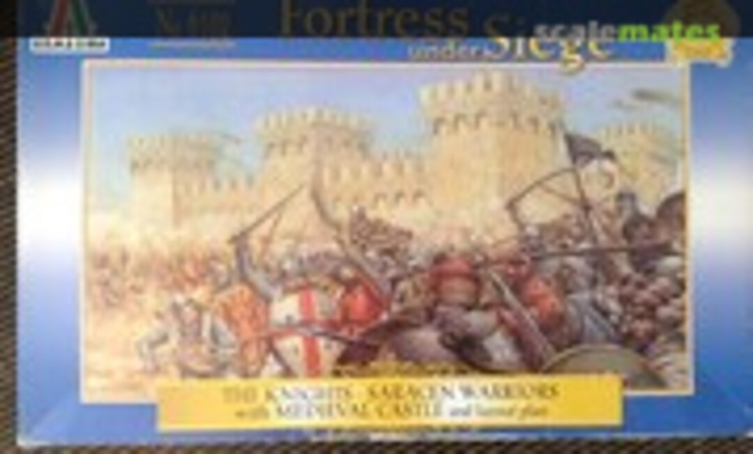 1:72 Fortress under Siege - Knights & Saracen Warriors with Castle (Italeri 6102) 6102