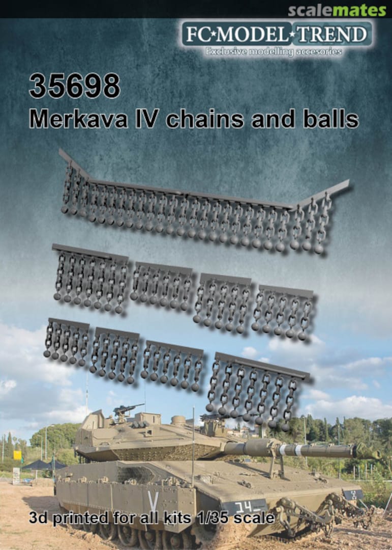Boxart Merkava IV chains and balls 35698 FC Model Trend Boxart Merkava IV chains and balls 35698 FC Model Trend