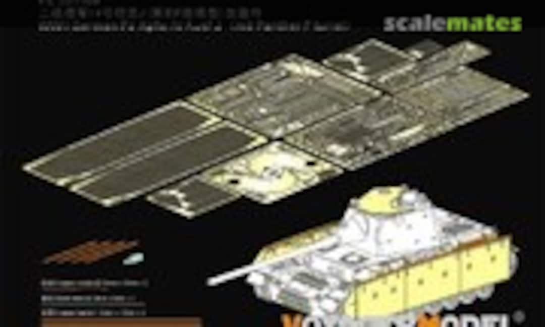 1:35 Pz.Kpfw.IV Ausf.J (with Panther F Turret) detail set (Voyager Model PE351169) PE351169