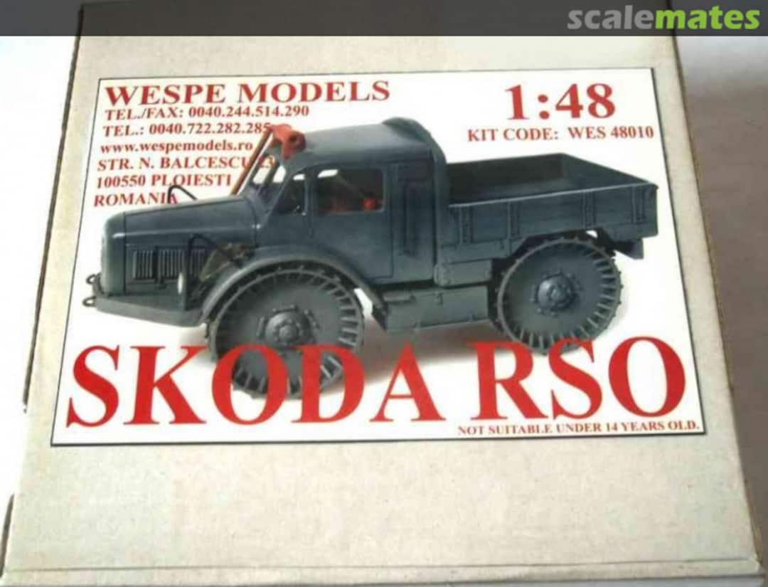 Boxart Skoda RSO WES 48010 Wespe Models Boxart Skoda RSO WES 48010 Wespe Models