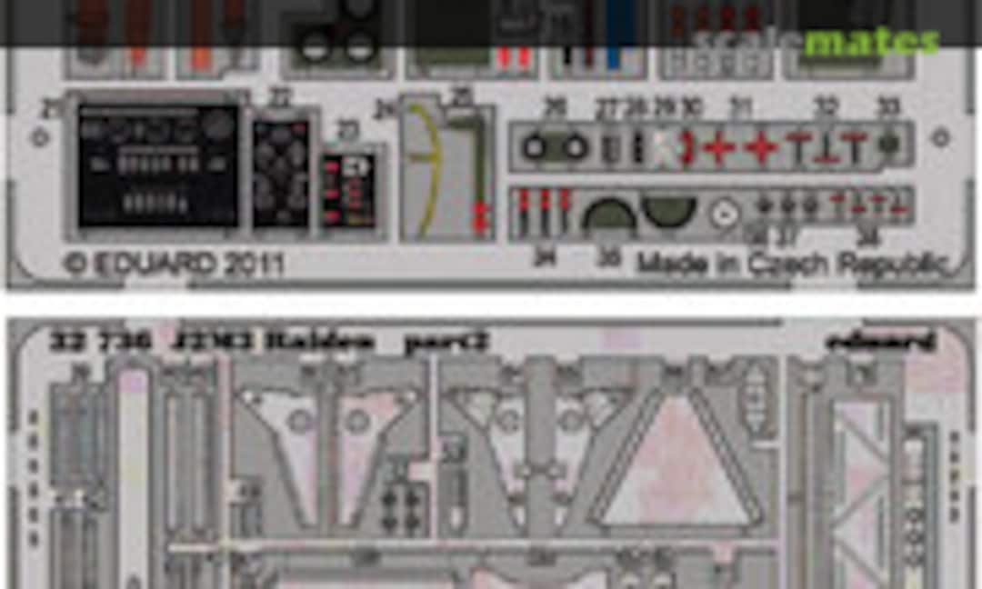 1:32 J2M3 Raiden Interior S.A. (Eduard 32736) 32736