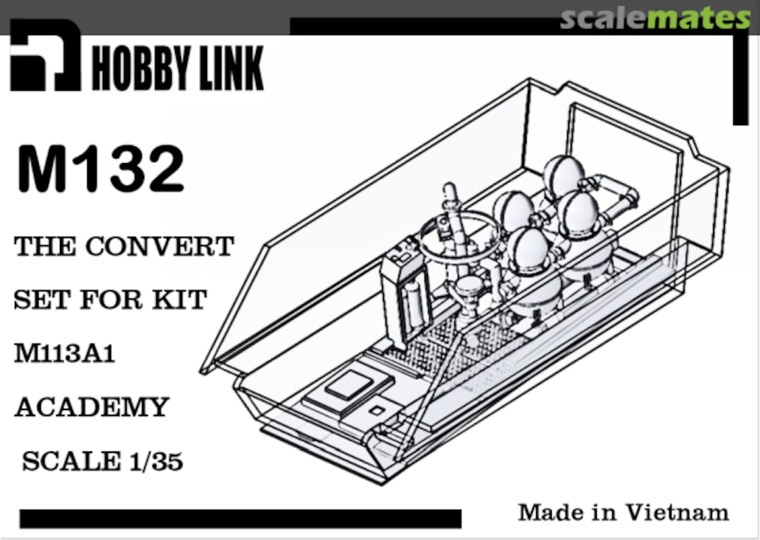 Boxart M132 conversion set HL203 Hobby Link Boxart M132 conversion set HL203 Hobby Link