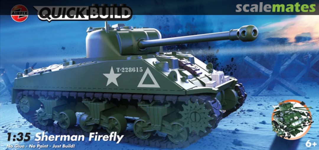 Boxart Sherman Firefly J6042 Airfix Boxart Sherman Firefly J6042 Airfix
