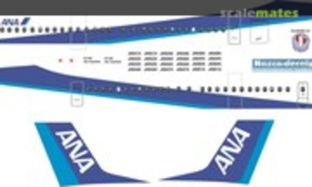 1:144 Dash-8 A-net/Central ANA (Nazca decals D8-400-03) D8-400-03