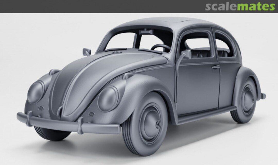 Boxart VW Beetle - model c.a. 1960 72011346 EMP3d Boxart VW Beetle - model c.a. 1960 72011346 EMP3d