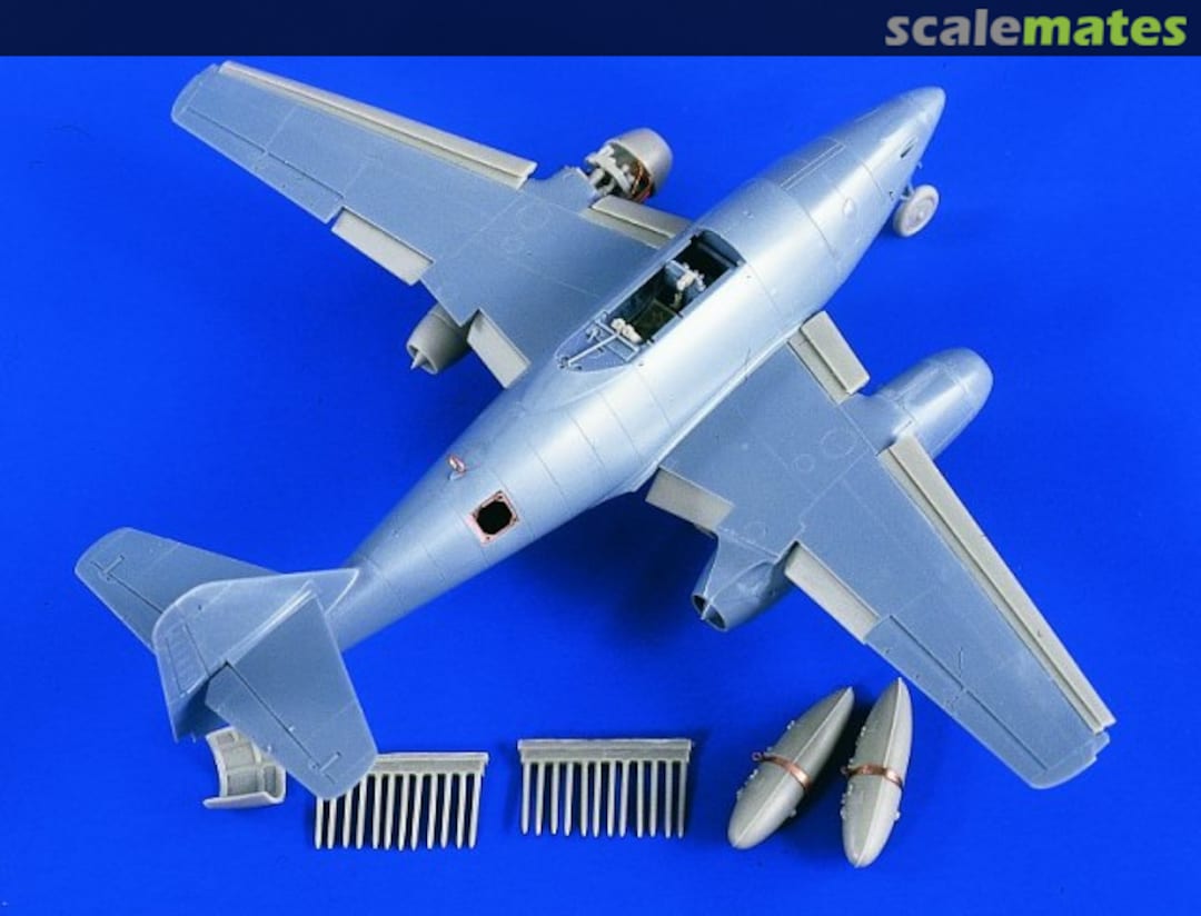 Boxart Messerschmitt Me-262 A Detail Set 1846 Verlinden Productions Boxart Messerschmitt Me-262 A Detail Set 1846 Verlinden Productions