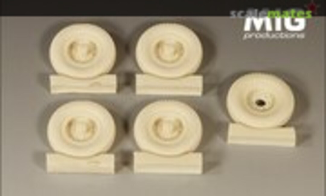 1:35 GAZ 66 Civilian pattern tires (MIG Productions MP 35-057) MP 35-057