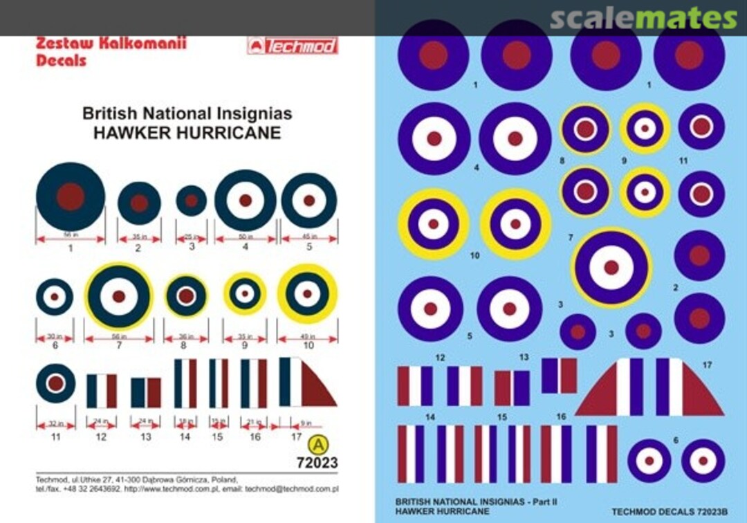 Boxart British National Insignias Part II 72023B Techmod