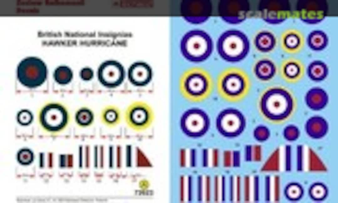 1:72 British National Insignias Part II (Techmod 72023B) 72023B