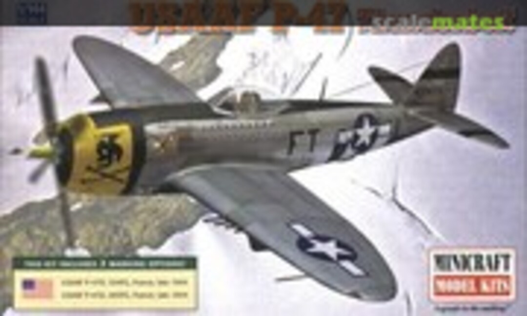 1:144 USAAF P-47 Thunderbolt (Minicraft Model Kits 14670)