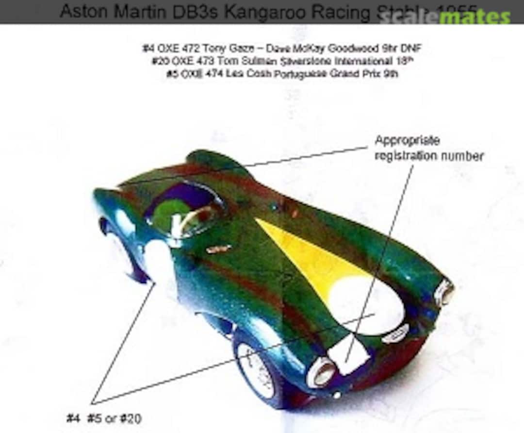 Boxart Aston Martin DB3S "The Kangaroo Stable" 101 Automodelli Studio Boxart Aston Martin DB3S "The Kangaroo Stable" 101 Automodelli Studio