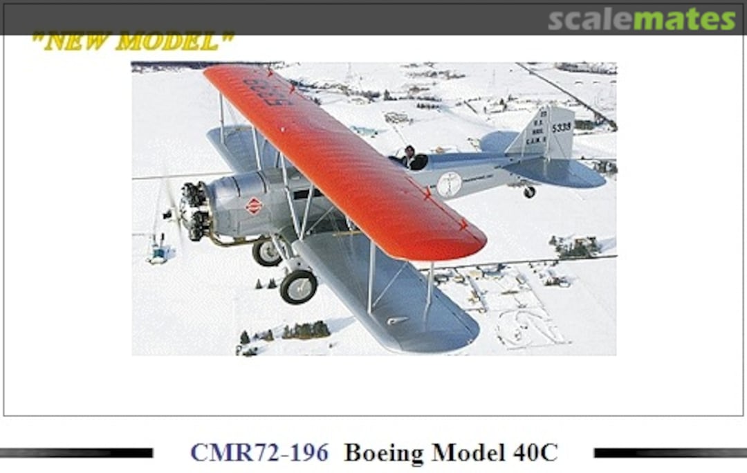 Boxart Boeing Model 40C CMR72-196 CMR Boxart Boeing Model 40C CMR72-196 CMR