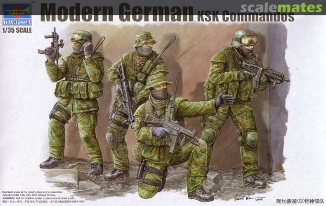 Boxart KSK Commandos 00422 Trumpeter Boxart KSK Commandos 00422 Trumpeter