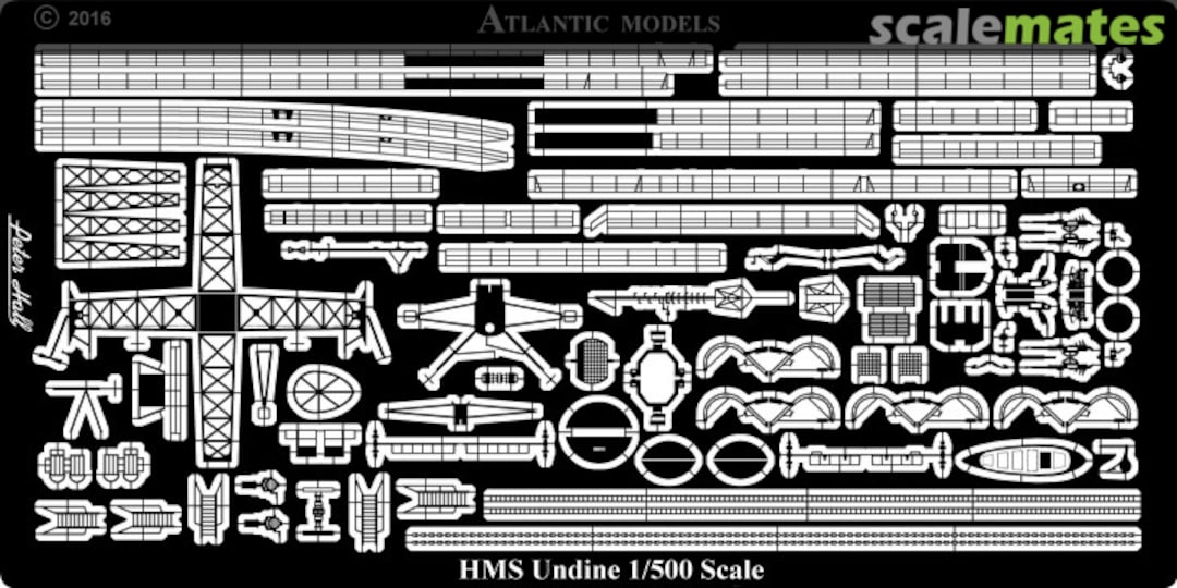 Boxart HMS Undine Detail Set ATEM 50007 Atlantic Models