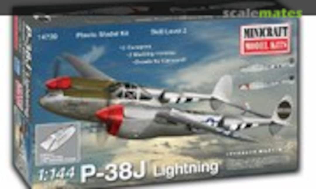 1:144 P-38J Lightning (Minicraft Model Kits 14730)