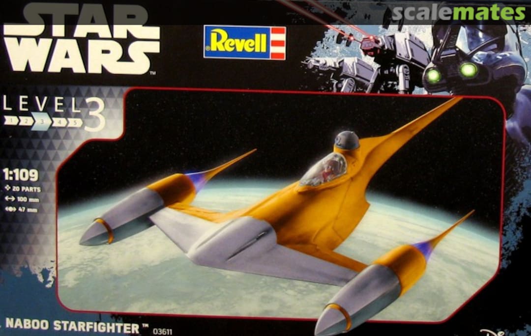Boxart Naboo Starfighter 03611 Revell Boxart Naboo Starfighter 03611 Revell
