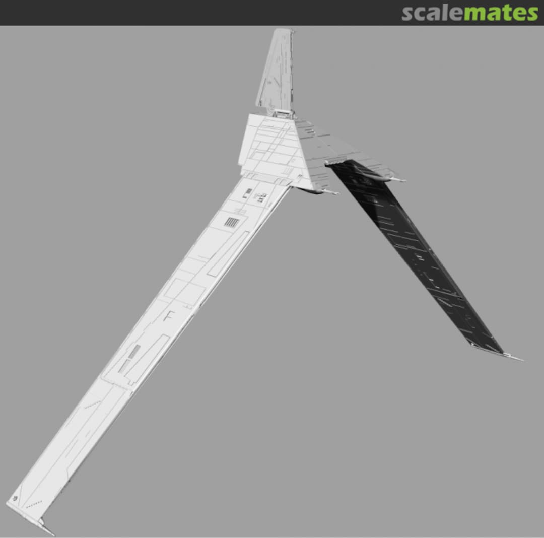 Boxart Director Krennic’s Delta-Class T-3c Shuttle Cosmos Models Boxart Director Krennic’s Delta-Class T-3c Shuttle Cosmos Models