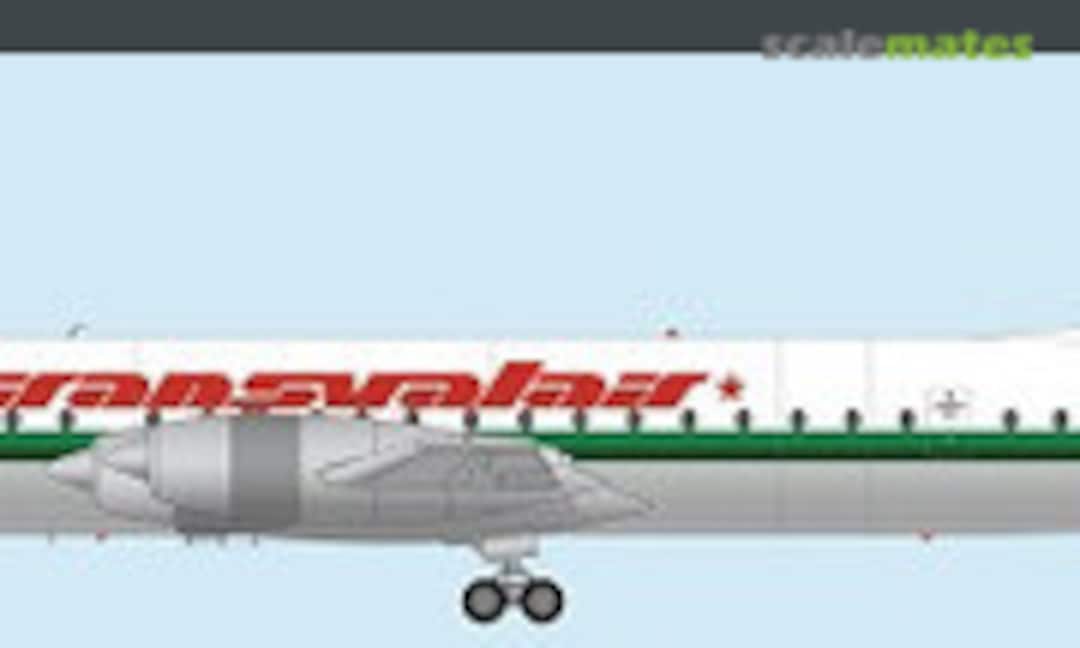 1:144 Canadair CL-44D, Transvalair (F-RSIN FRP4122) FRP4122
