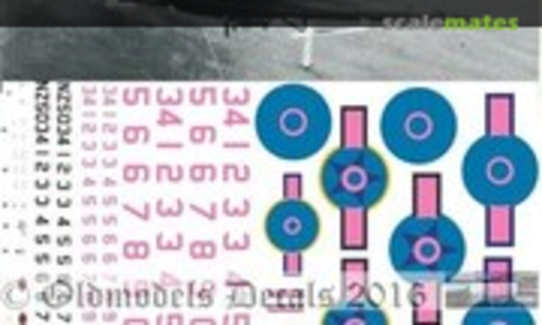 1:48 RNZAF Dauntless SBD-4 -5 Pacific theatre 1943-44 (Oldmodels Decals OMD1155) OMD1155