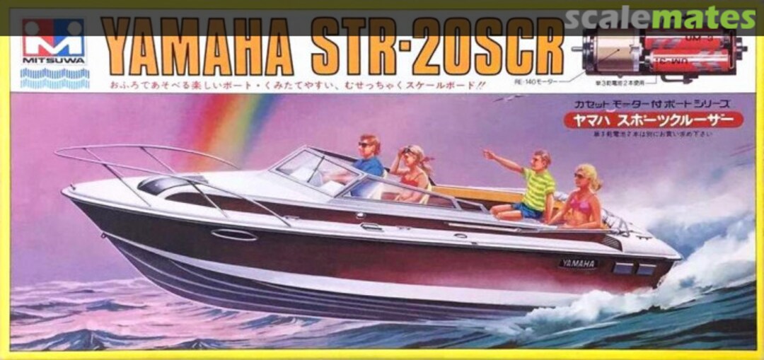 Boxart Yamaha STR-20SCR Sports Cruiser Mitsuwa Model Boxart Yamaha STR-20SCR Sports Cruiser Mitsuwa Model