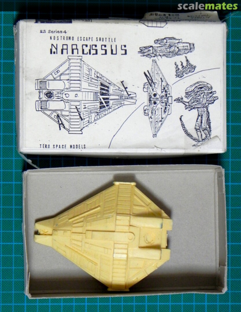 Boxart Nostromo Escape Shuttle "Narcissus" SS Series 4 Teru Space Models