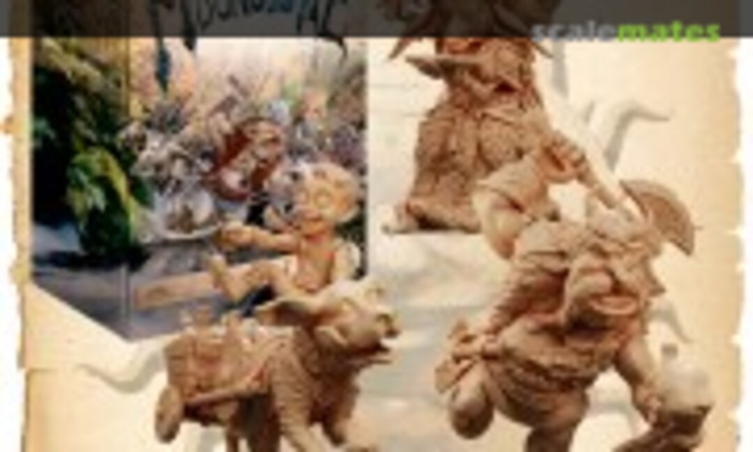 54mm Rune Fated (Goblin King Games MS-TB023)