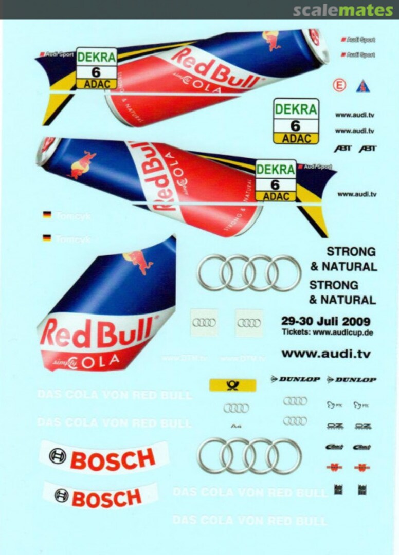 Boxart AUDI A4 DTM - RED BULL COLA - 2009 Patto's Place Boxart AUDI A4 DTM - RED BULL COLA - 2009 Patto's Place