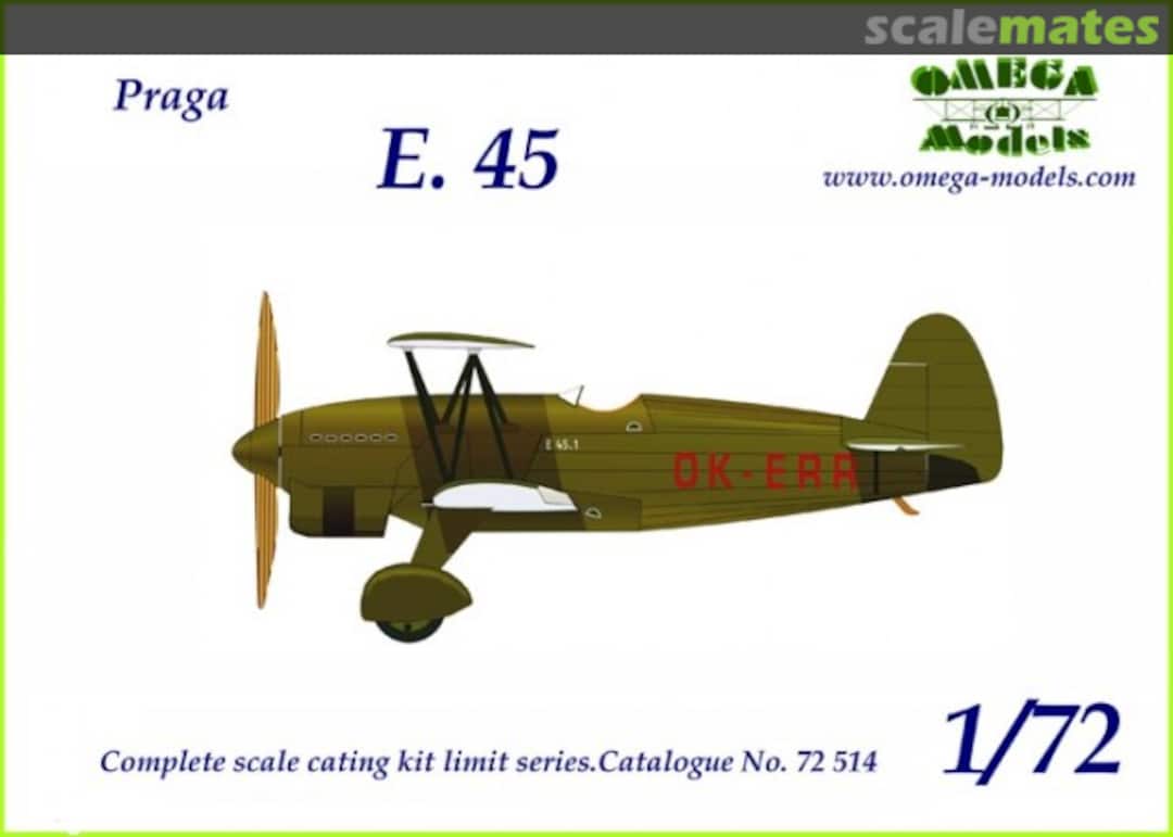 Boxart Praga E.45 72514 Omega Models Boxart Praga E.45 72514 Omega Models