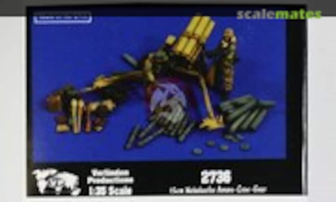 15cm Nebelwerfer Ammo - Crew - Gear (Verlinden Productions 2736)