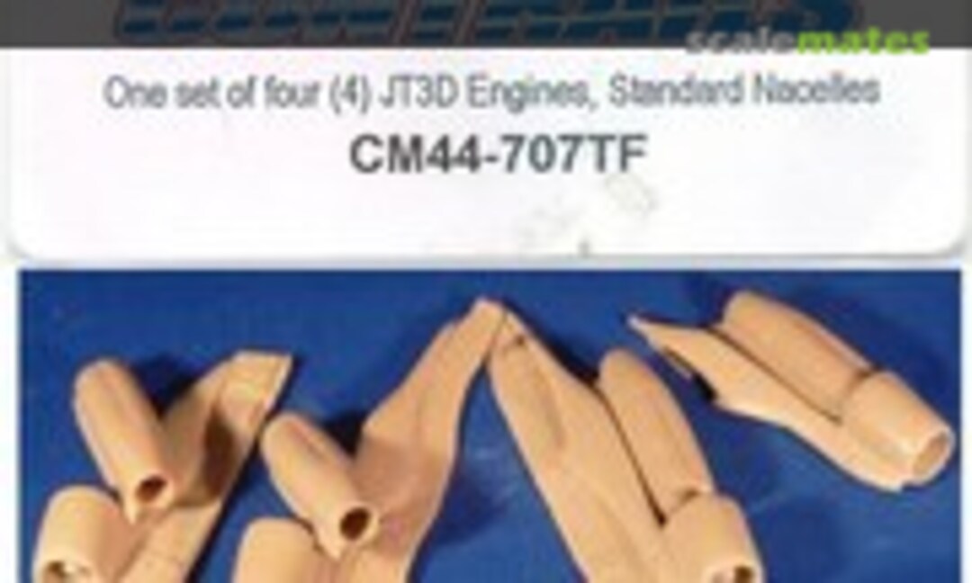 1:144 Pratt & Whitney JT-3 Engines (Contrails Models CM44-707TF) CM44-707TF