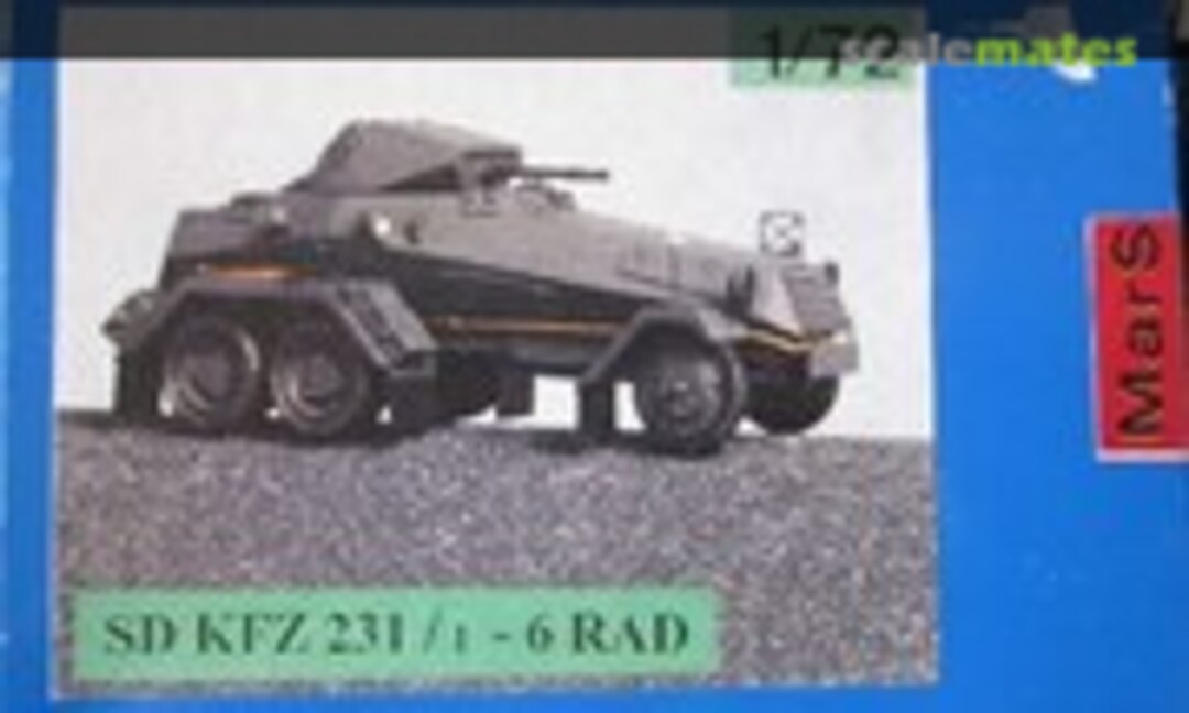 1:72 Sdkfz 231/ I - 6 Rad (MarS 7206)