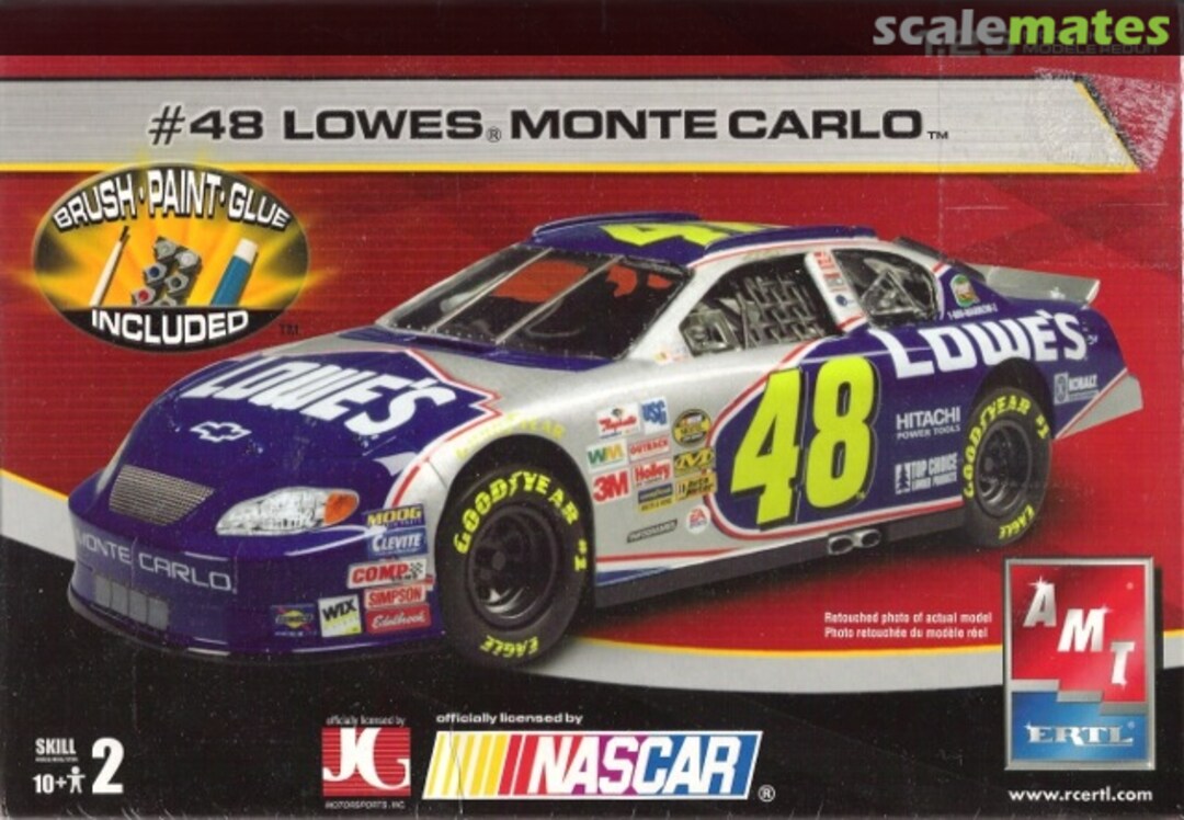 Boxart #48 Lowes Monte Carlo 38232 AMT/ERTL Boxart #48 Lowes Monte Carlo 38232 AMT/ERTL