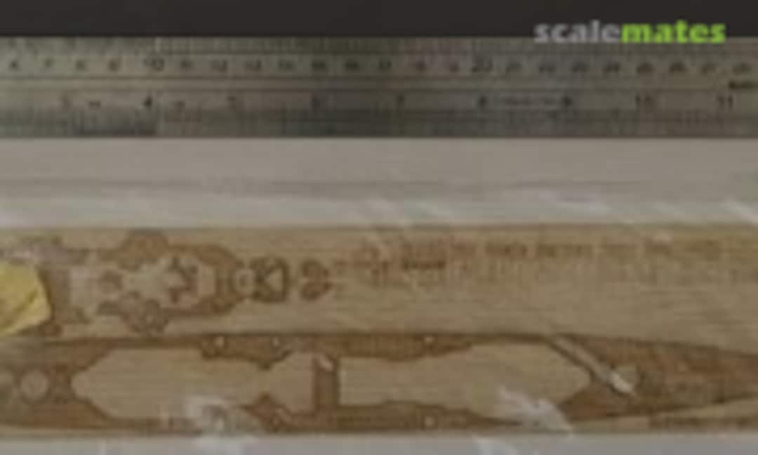 1:700 German Navy Battleship Prinz Eugen Wooden Deck (Wood Hunter W70027) W70027