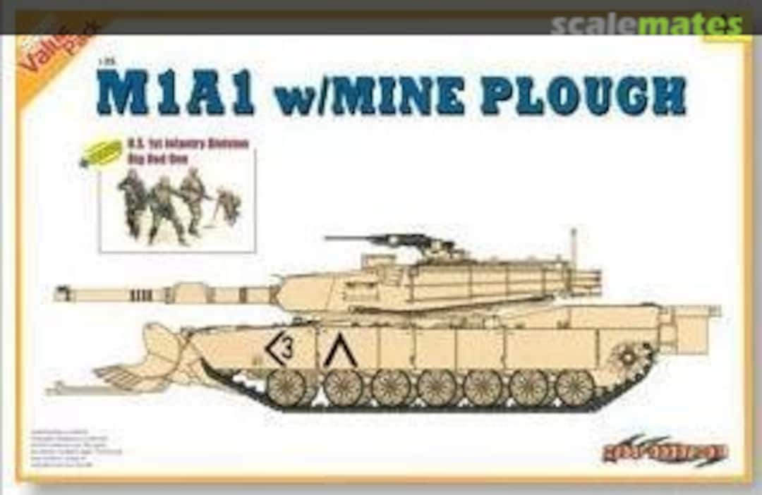 Boxart M1A1 w/Mine Plough 9141 Cyber Hobby Boxart M1A1 w/Mine Plough 9141 Cyber Hobby