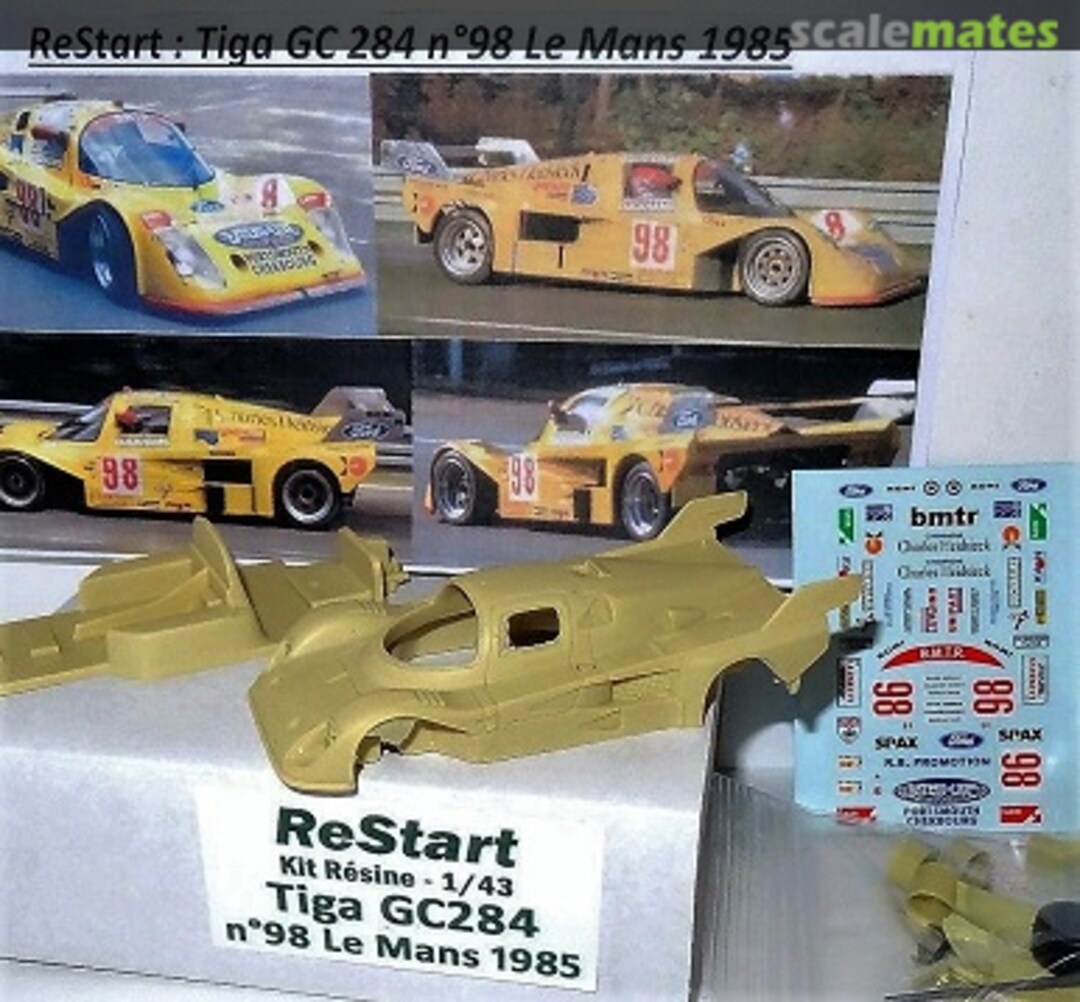 Boxart Tiga-Ford CG 284 "Charles Heidsick" ReStart Boxart Tiga-Ford CG 284 "Charles Heidsick" ReStart