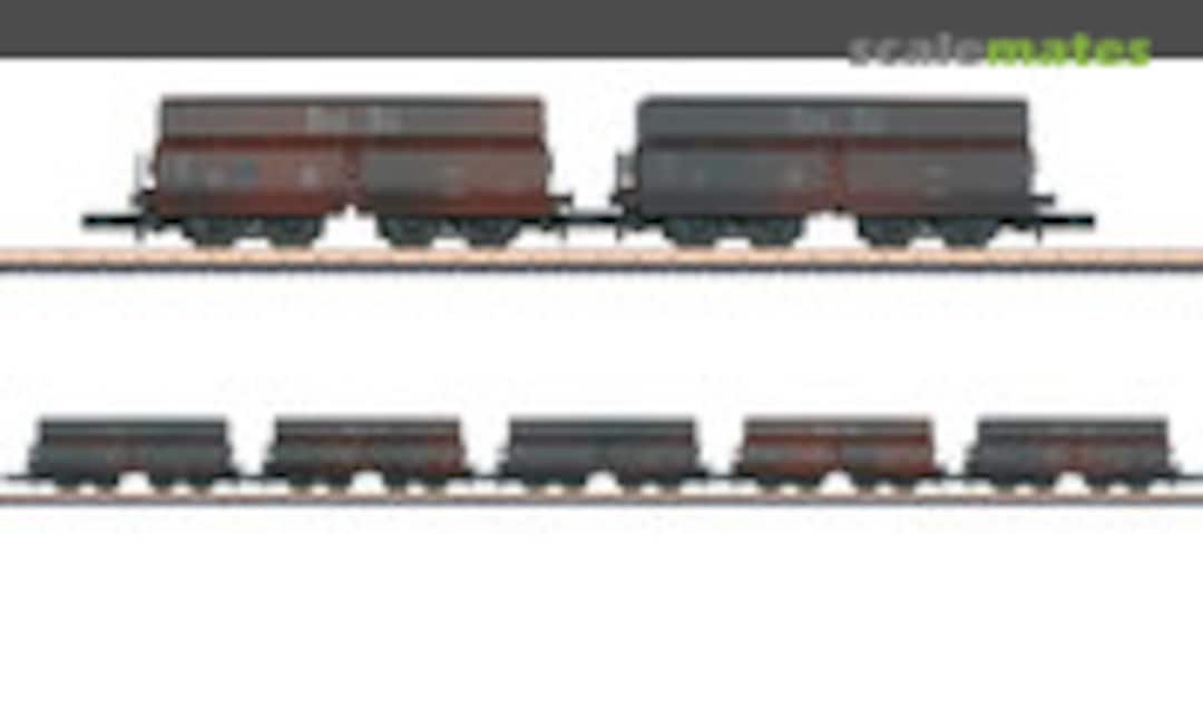 5pc freight car Ore transport set (Märklin 82801)