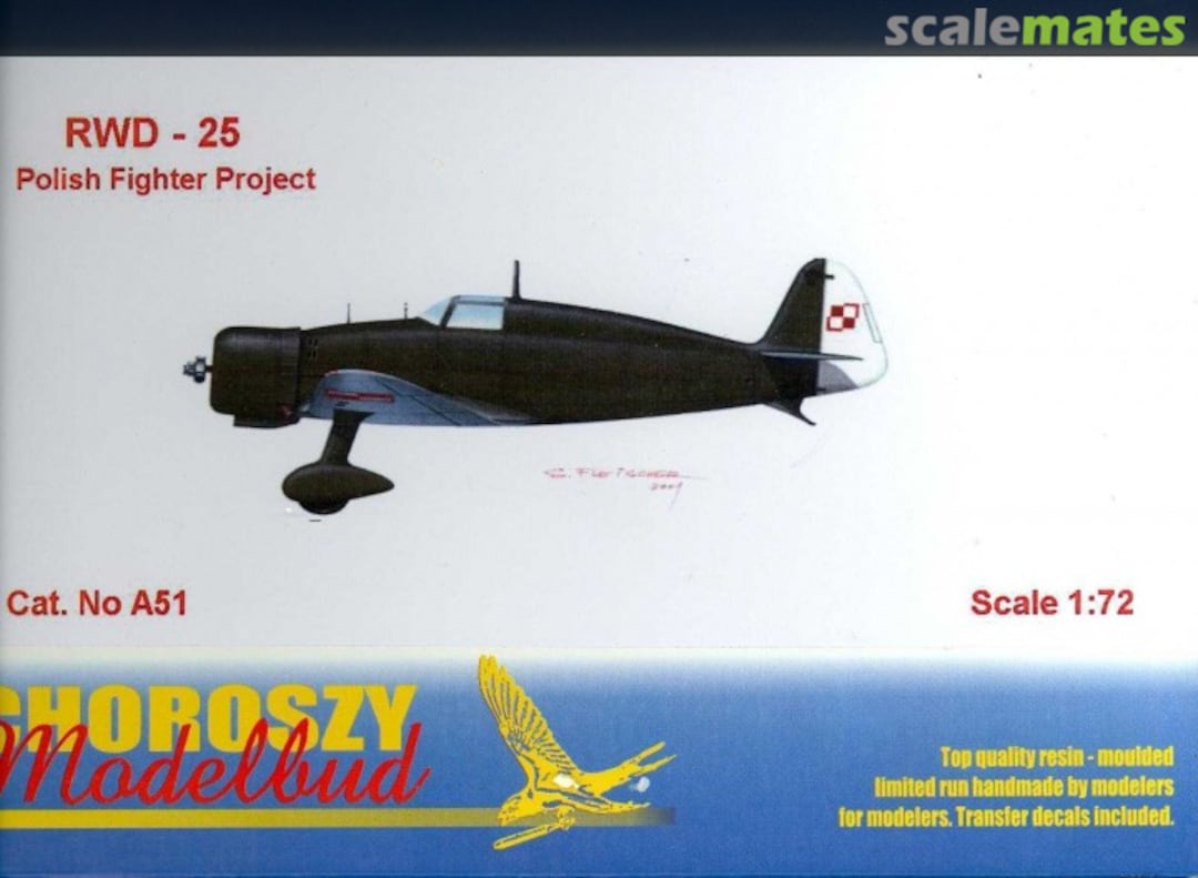 Boxart RWD-25 A51 Choroszy Modelbud Boxart RWD-25 A51 Choroszy Modelbud