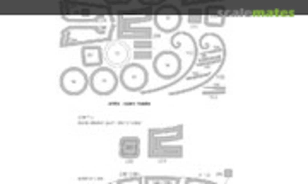 1:32 He 219A-0 / A-2 Nightfighter EXPERT kabuki masks (New Ware NWAM0406) NWAM0406