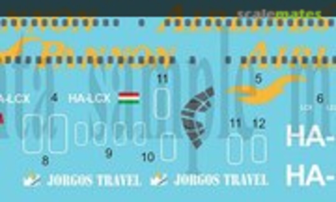 1:144 Tu-154 M Pannon Airlines (HADmodels 144039)