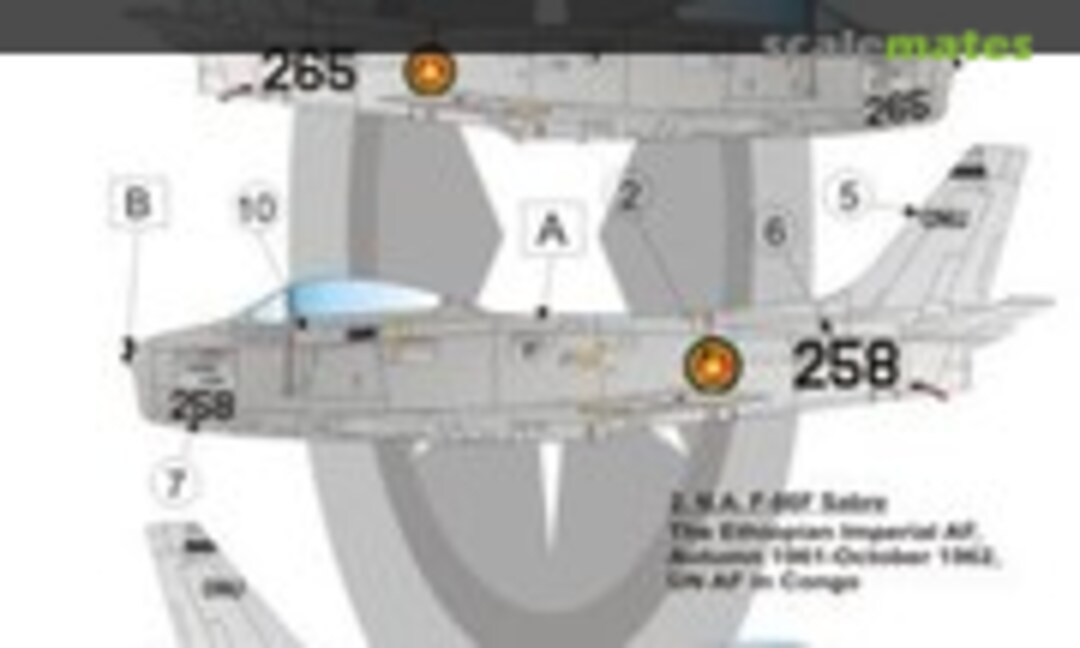 1:72 North-American F-86F over Ethiopia (LF Models C72193) C72193
