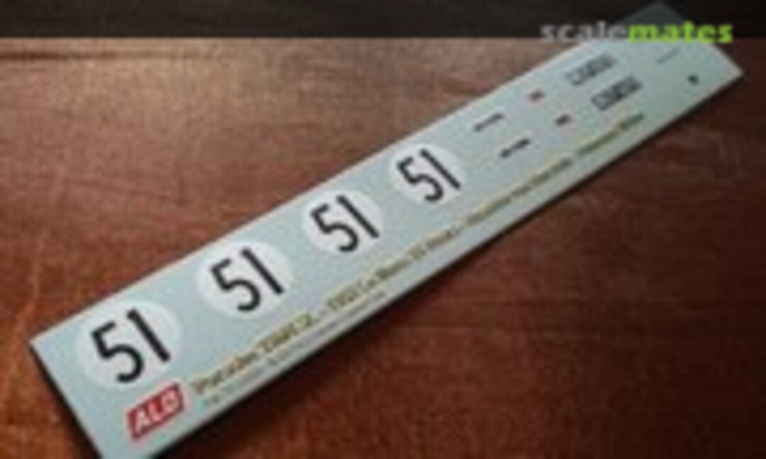 1:43 Porsche 356 "Light Metal" (ALO Decals 01333030) 01333030